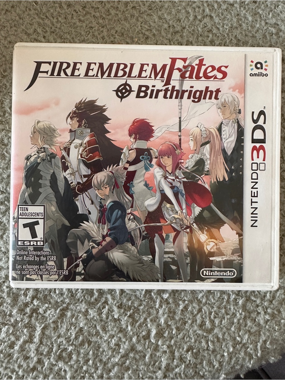 Nintendo 3DS Fire Emblem Birthright